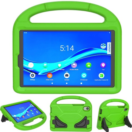  Maciņš Shockproof Kids Samsung X200/X205 Tab A8 10.5 2021 green 